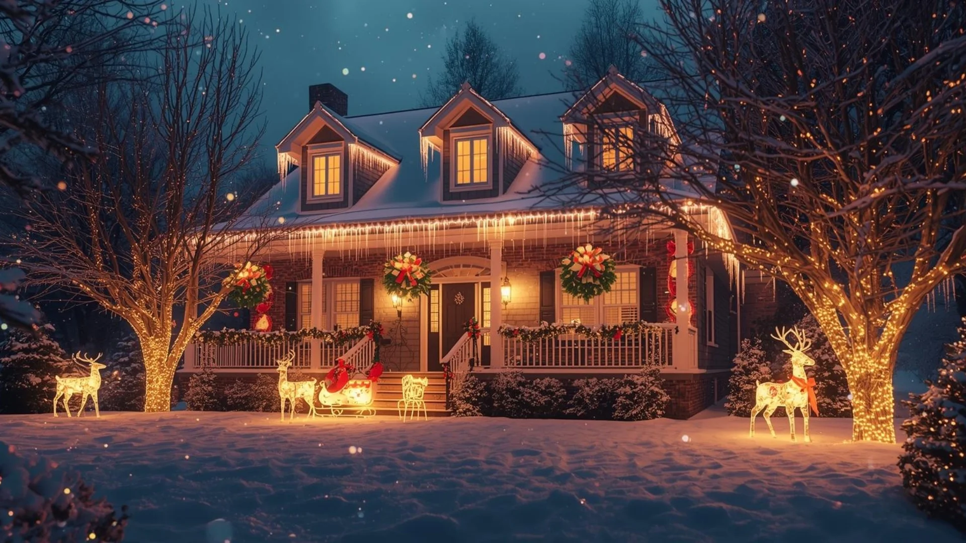 Turn Your Home into a Winter Wonderland with These 17 Christmas Lights Outside Ideas!