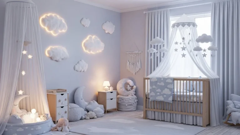 Cloud-Themed Nursery Ideas