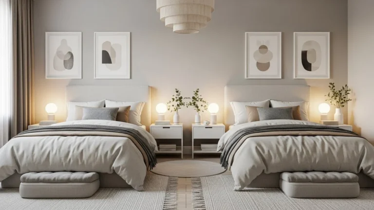 15 Gender-Neutral Twin Room Ideas for a Balanced, Stylish, and Harmonious Shared Space