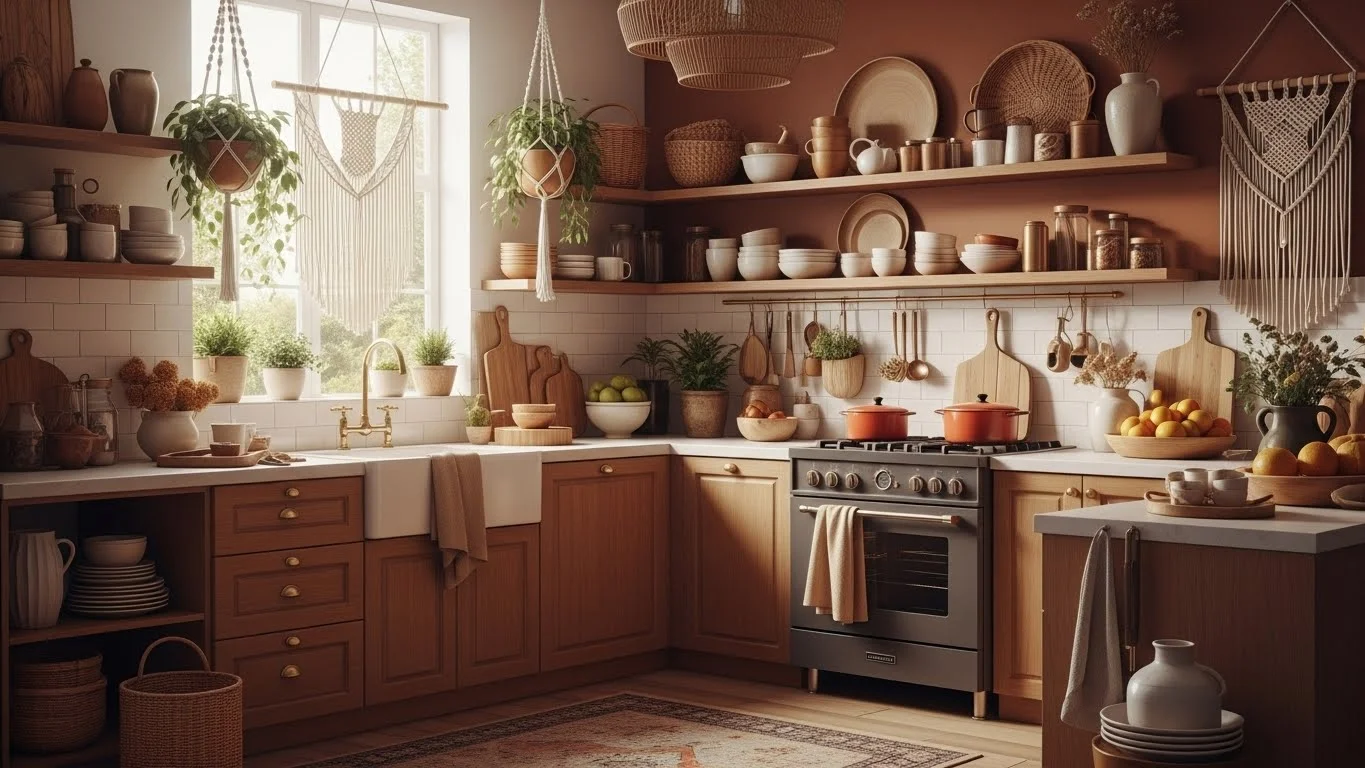Boho Kitchen Ideas