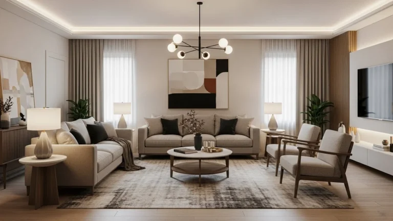 Rectangle Living Room Layout Ideas for Smart, Modern Furniture Placement