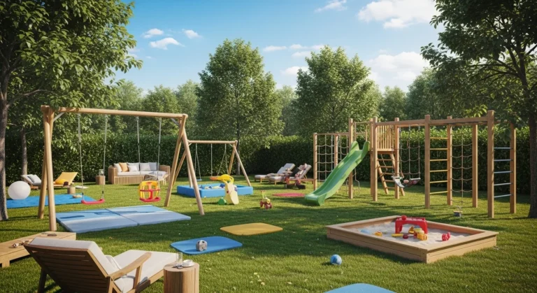 20 Backyard Playground Ideas So Fun You’ll Join In