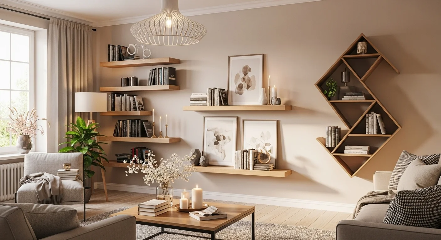 20 Innovative Bookshelf Ideas for Your Living Room Storage Needs