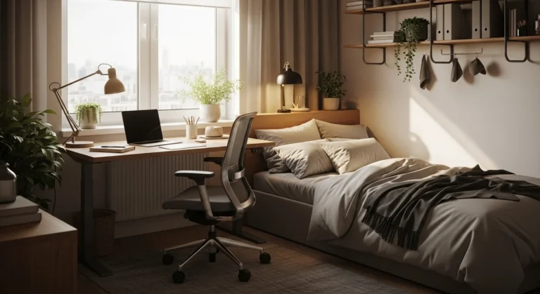 22 Bedroom Office Ideas That Make WFH Dreamy