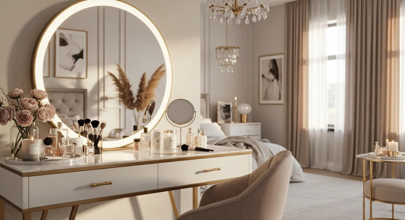 25 Gorgeous Vanity Ideas for Your Bedroom That Will Change the Way You Get Ready