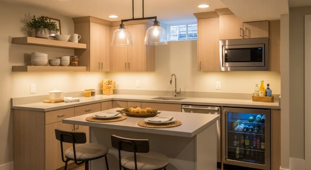 Basement Kitchenette Ideas