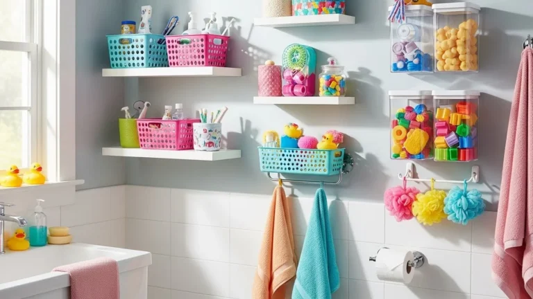 Bath Toy Storage Ideas