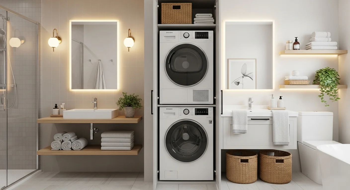 Bathroom-Laundry Combos