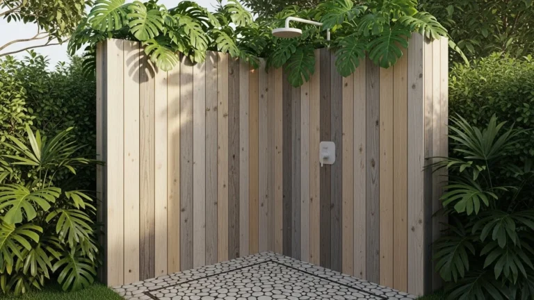 Beach Inspired Outdoor Shower Ideas