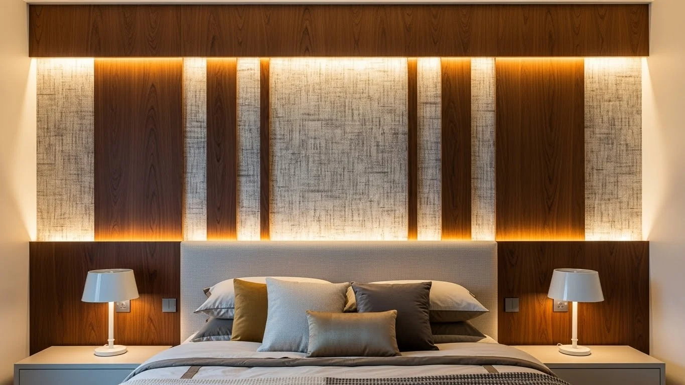 Bedroom Back Wall Designs
