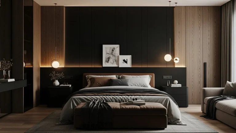 Black and Brown Bedroom Ideas