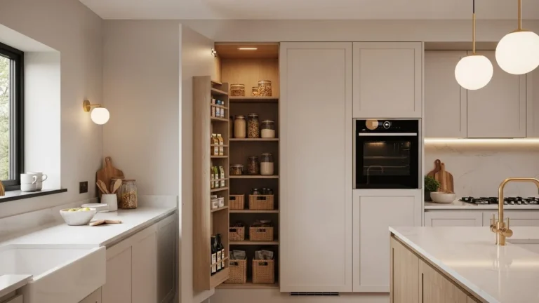 Brilliant Hidden Pantry Ideas