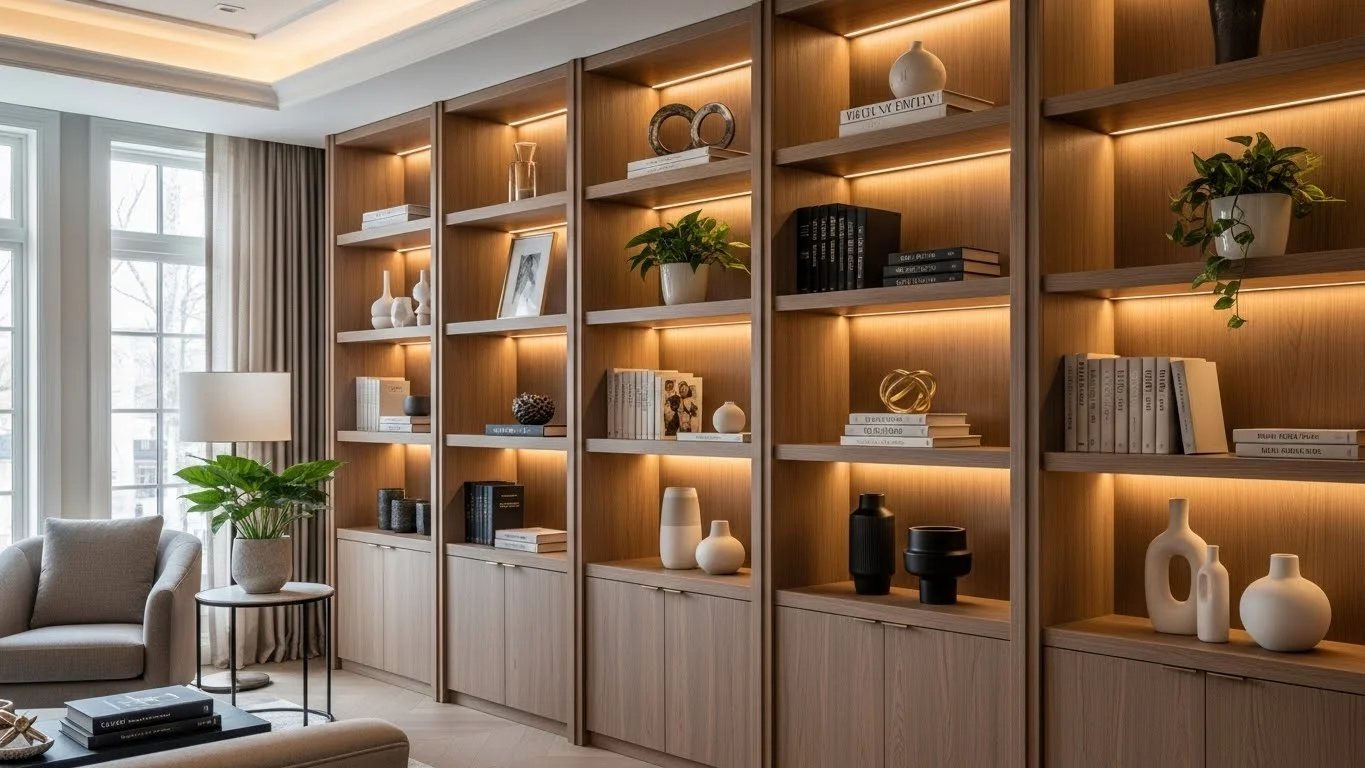 Built-in Bookshelf Ideas