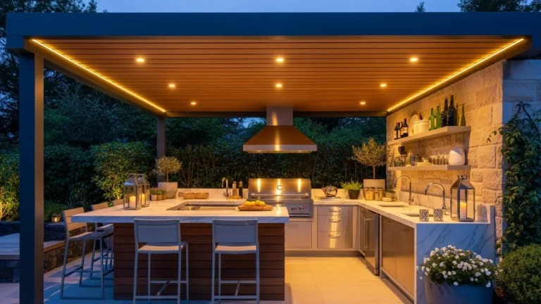 Covered Outdoor Kitchen Ideas