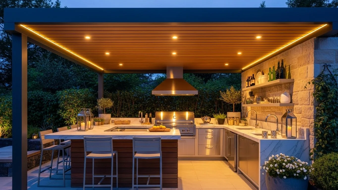 Covered Outdoor Kitchen Ideas