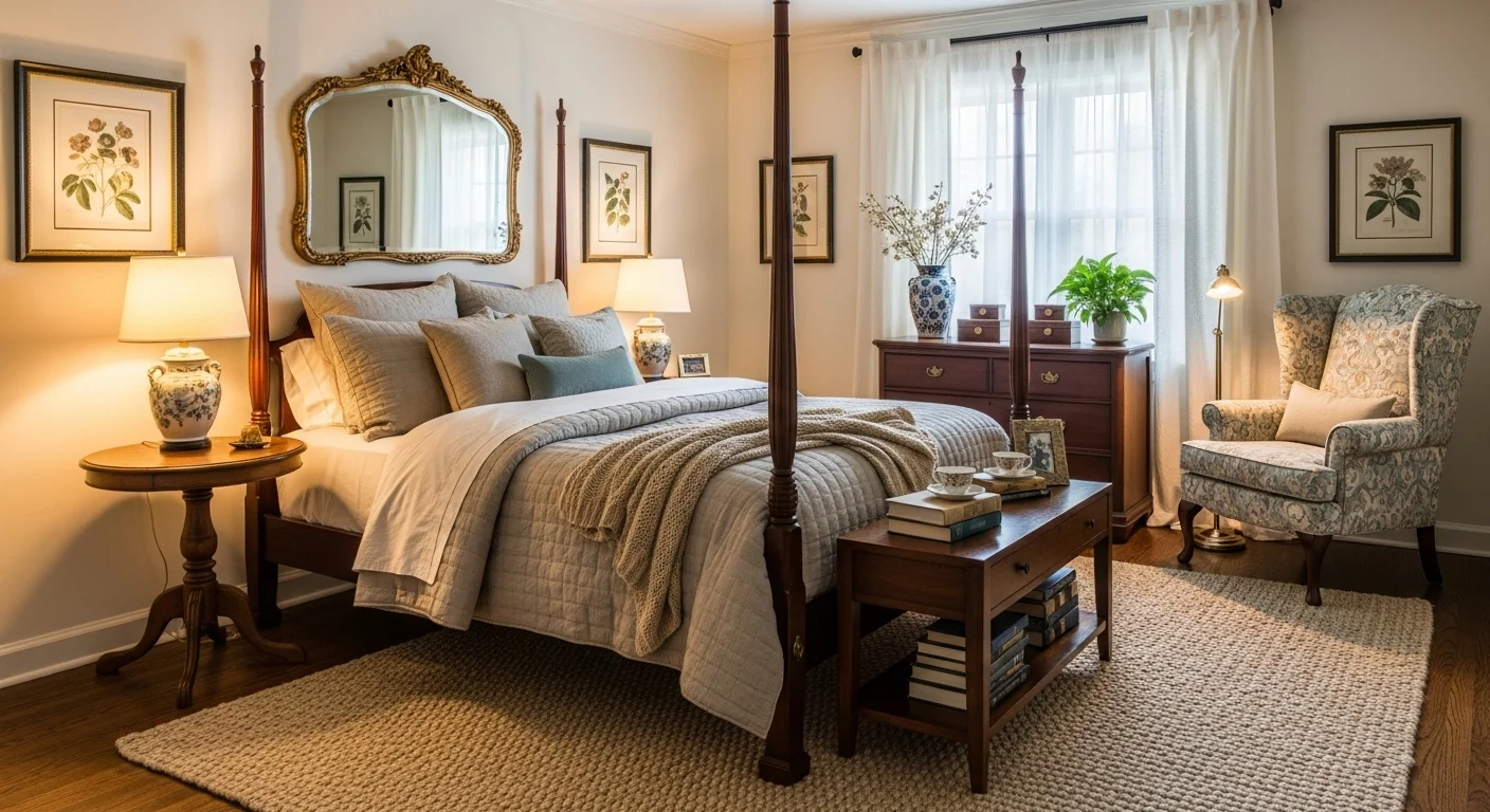 Cozy Classic Bedroom Décor Ideas