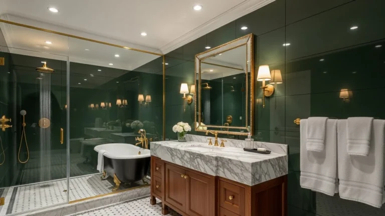 Dark Green Bathroom Ideas