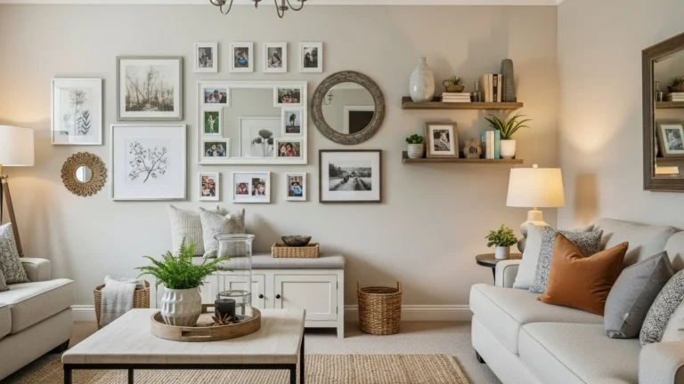 Elegant & Cozy Family Room Wall Decor Ideas