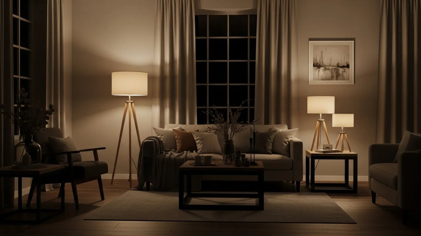 How Many Lamps in a Living Room