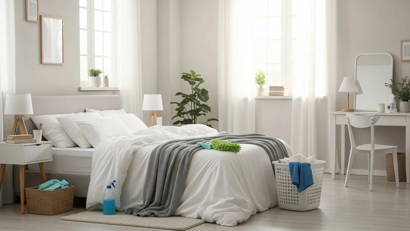 How to Deep Clean Your Bedroom
