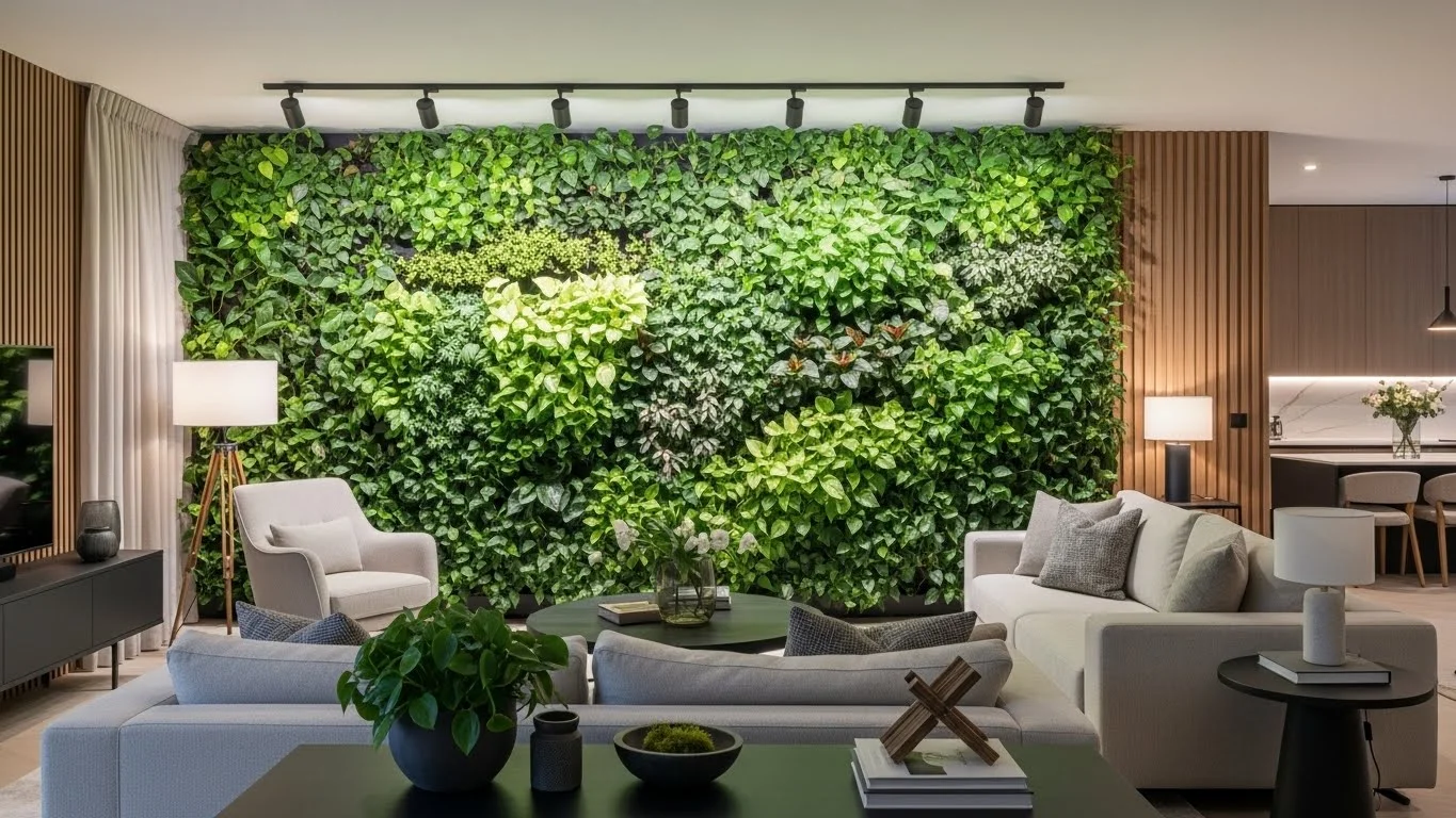 Indoor Plant Wall Ideas