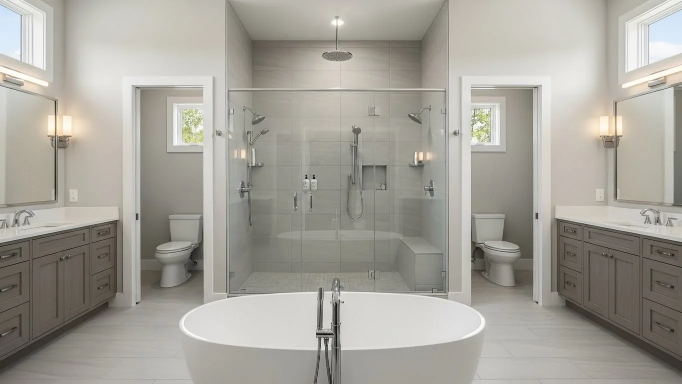 Jack and Jill Bathroom Ideas