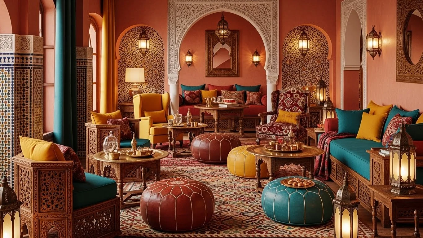 Moroccan Living Room Ideas