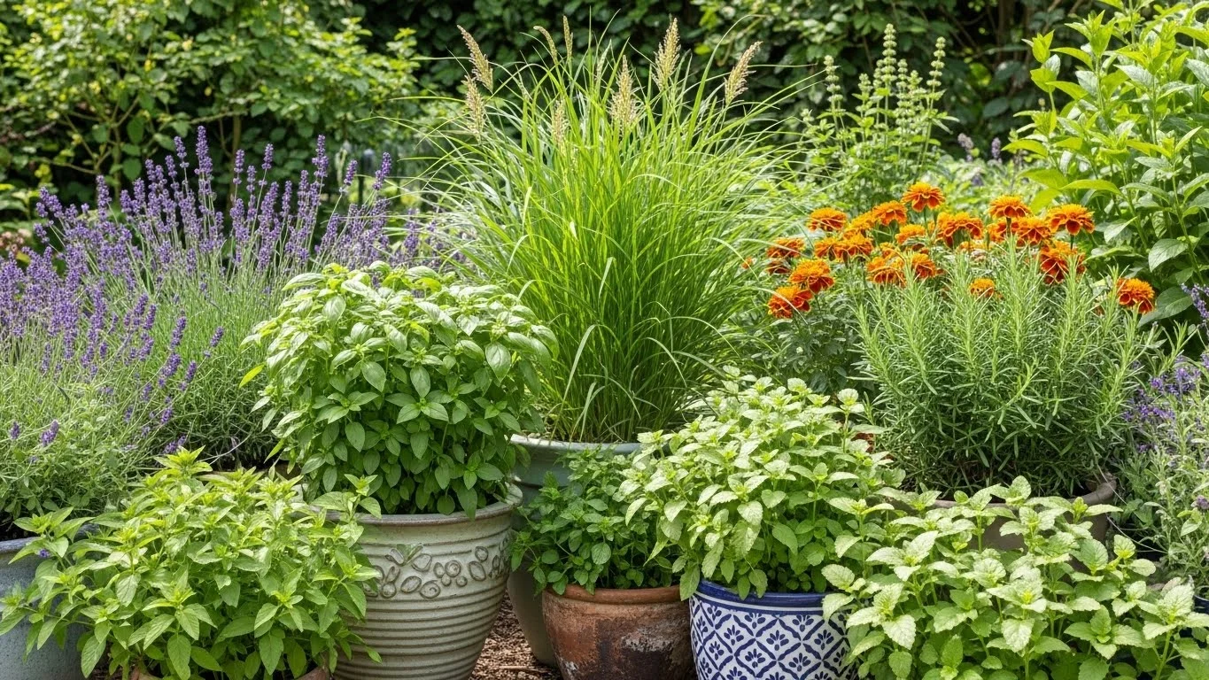 Plants That Repel Mosquitos Naturally and Beautify