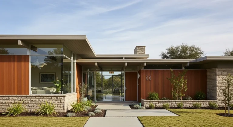 Stylish Mid Century Modern Exteriors