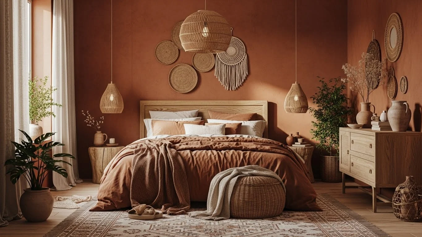 Terracotta Bedroom Ideas