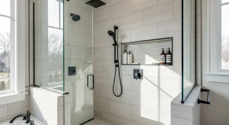 Tub to Shower Conversion Ideas