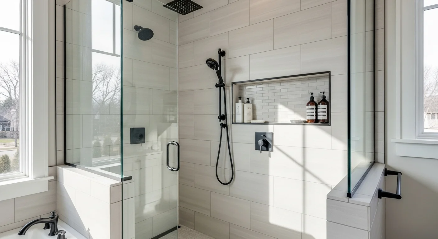 Tub to Shower Conversion Ideas