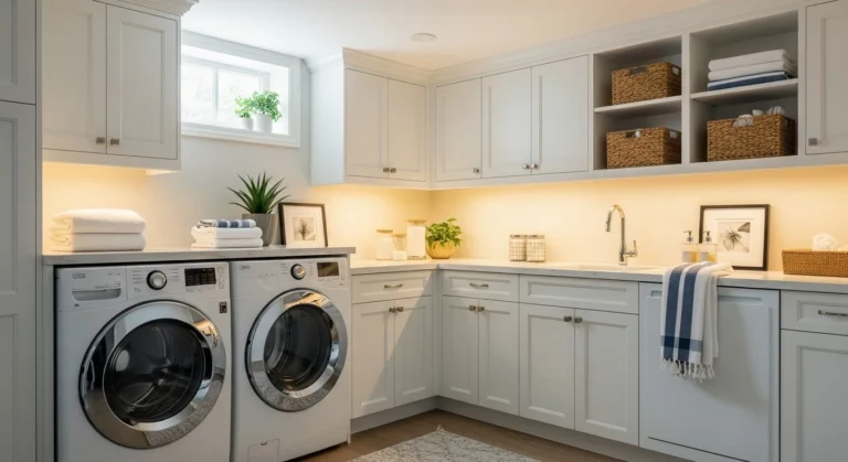Basement Laundry Room Ideas