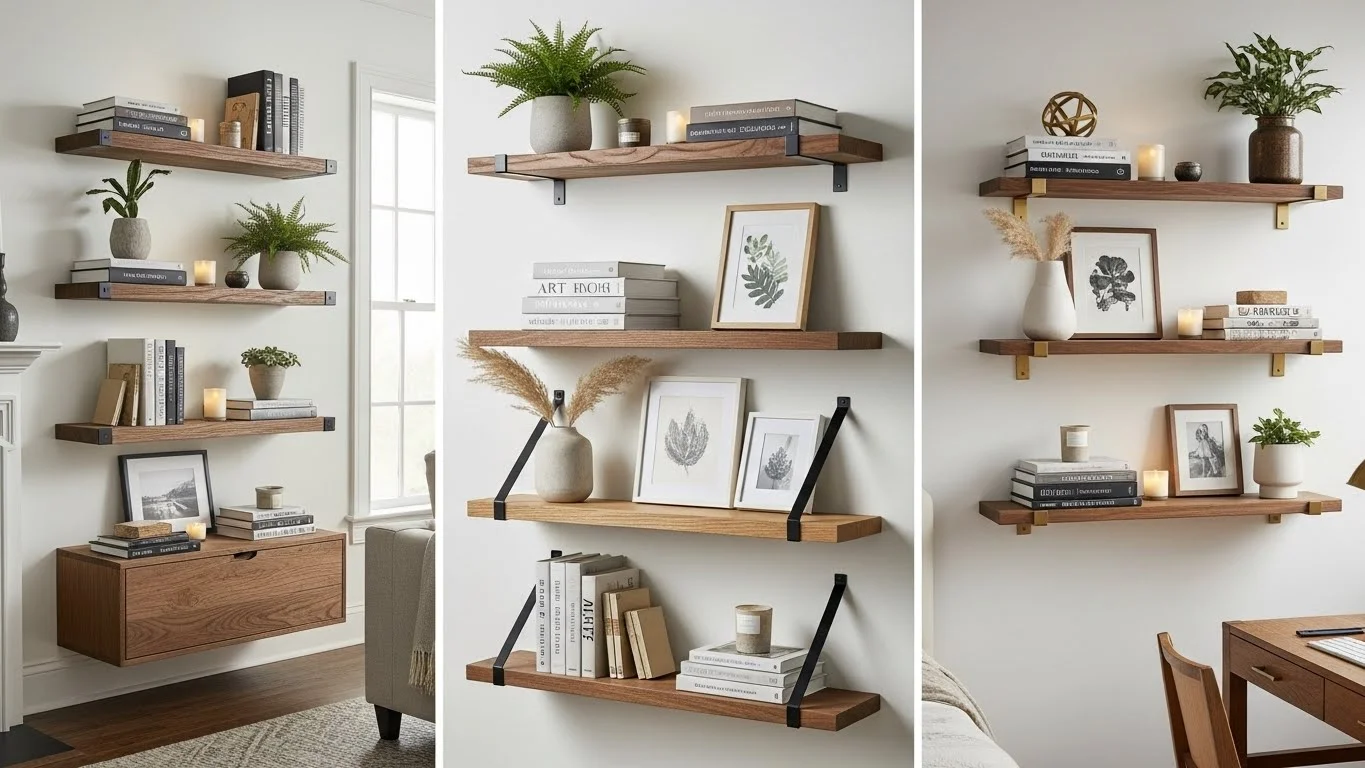 Wooden Wall Shelf Ideas