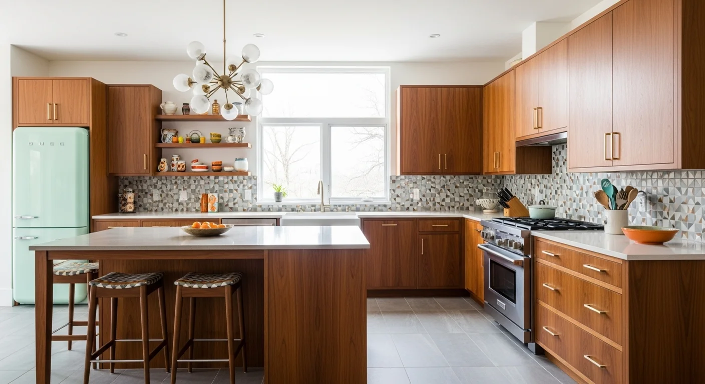 Mid-Century Modern Kitchen Designs