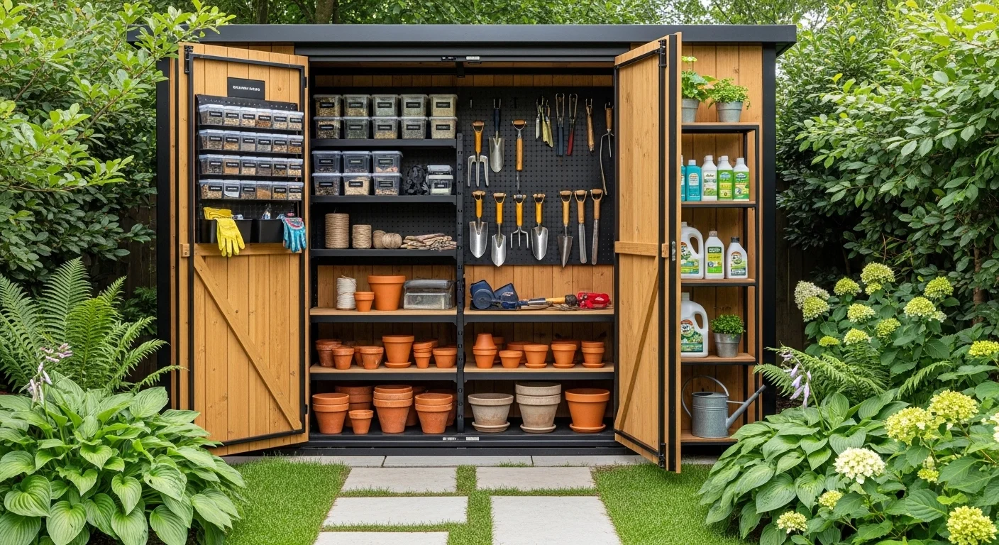 Genius Garden Storage Ideas