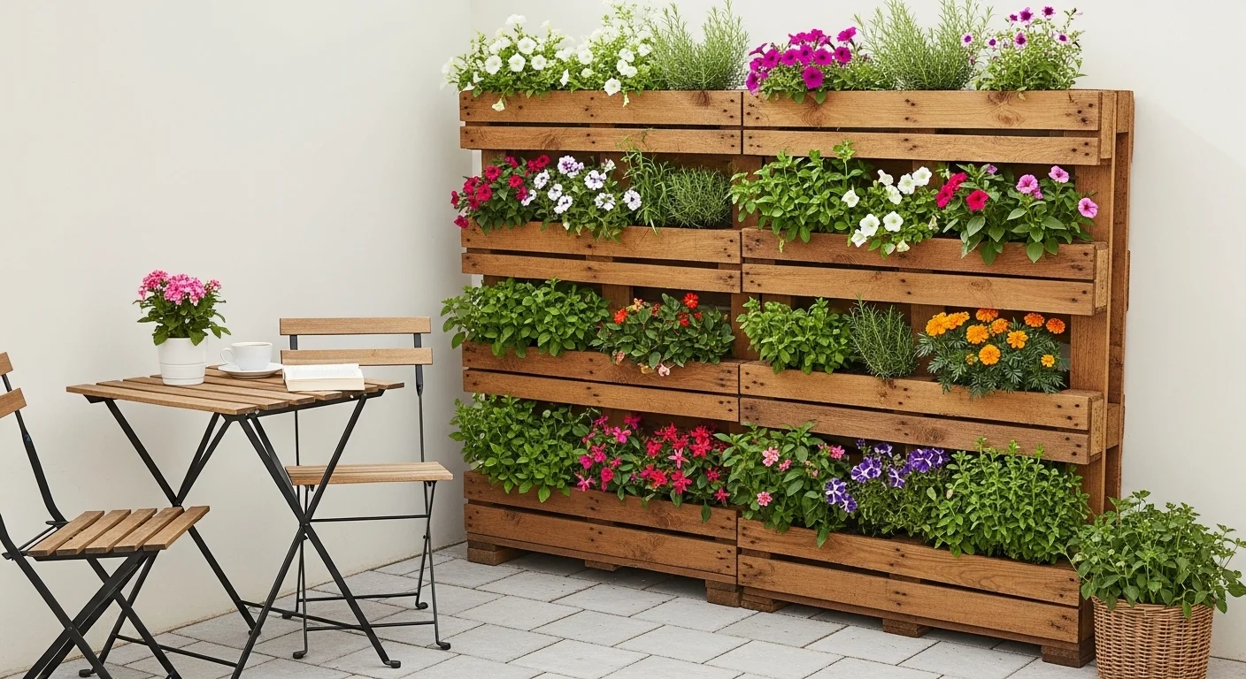 Creative Pallet Garden Ideas