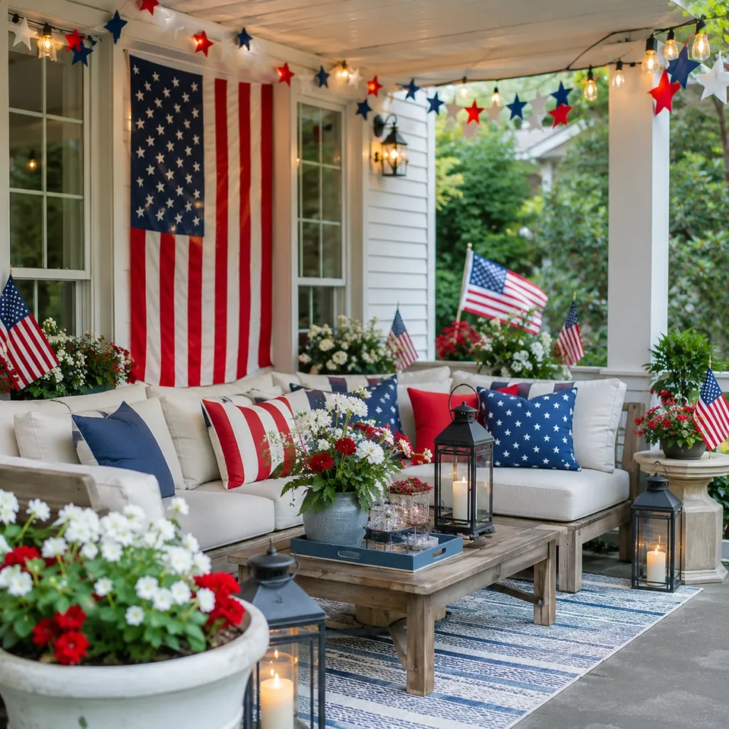 Outdoor 4th of July Decor Ideas
